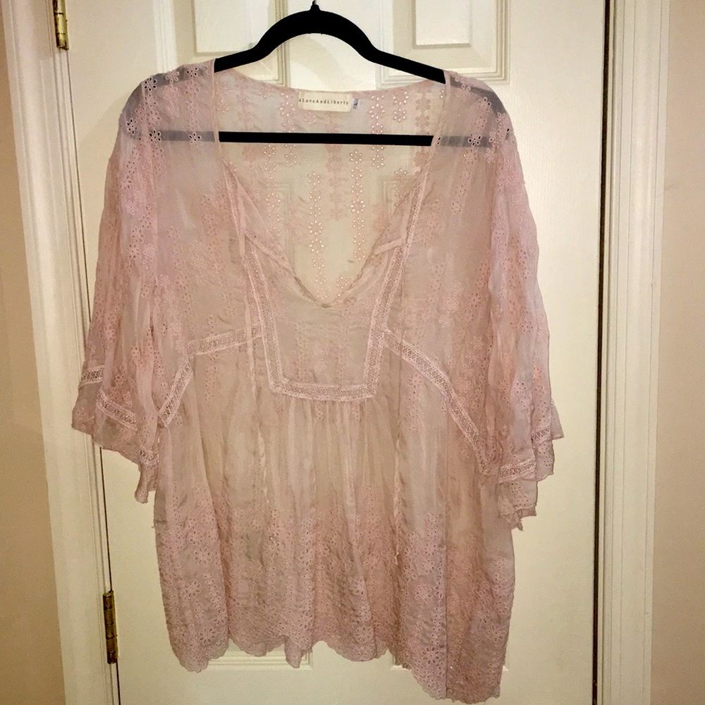 Love and Liberty size Large